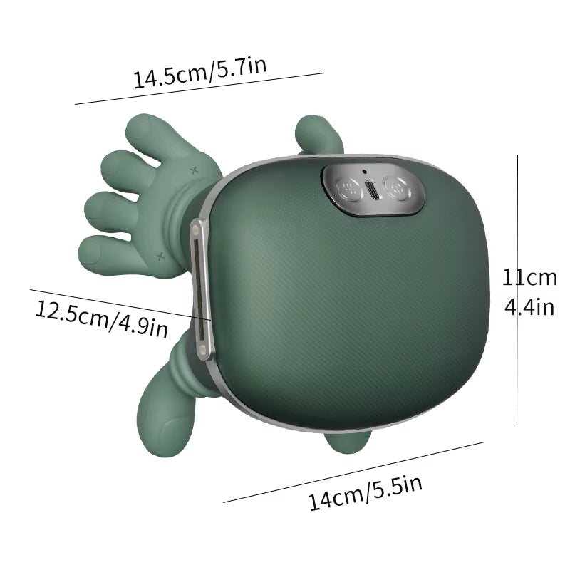 1Pc Neck and Shoulder Massager, Electric Neck Massager with Finger Massager, Wireless Professional Neck and Shoulder Massager, W